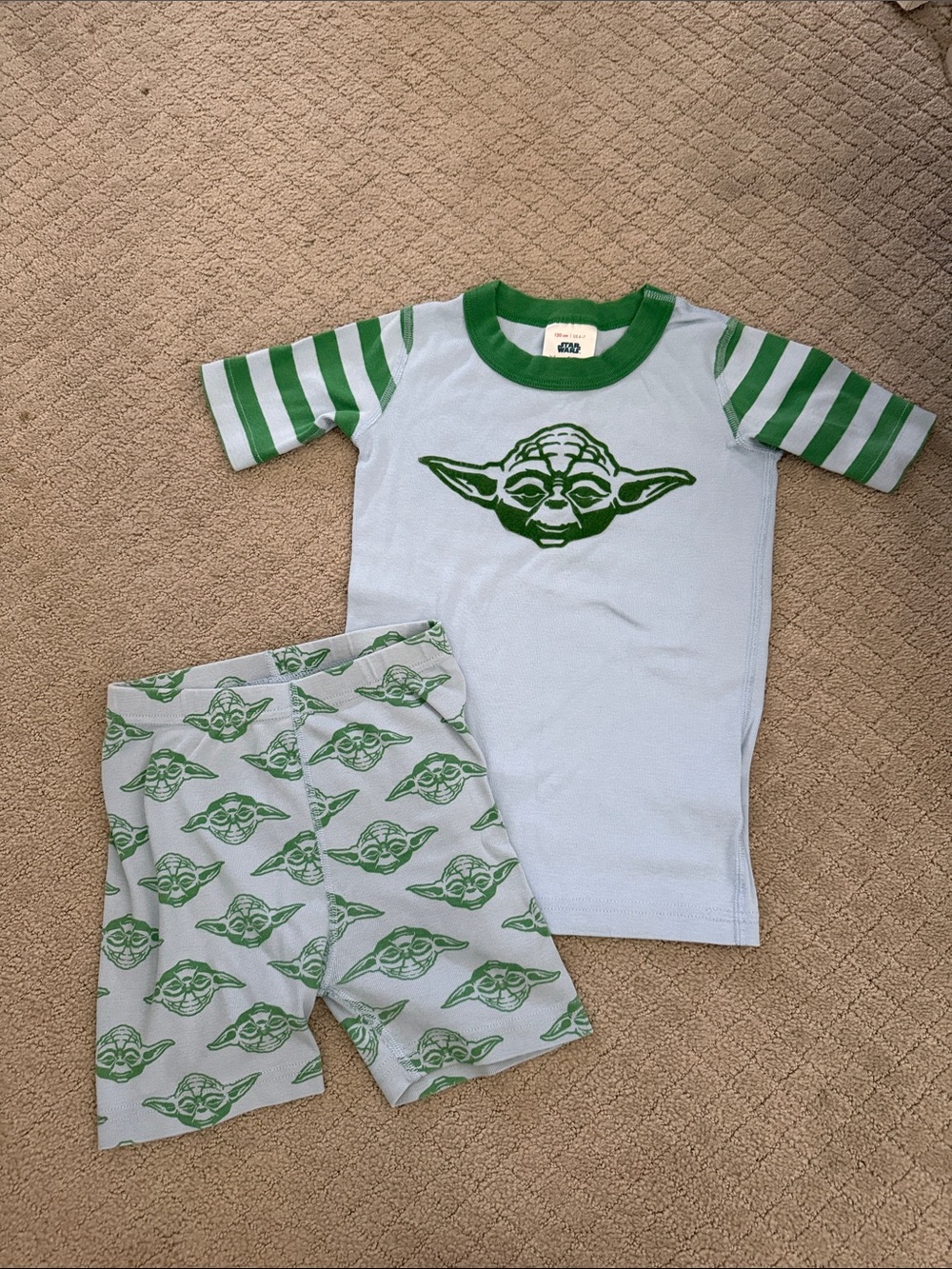 Hanna Andersson Star Wars Yoda Kids Pajama Set